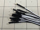 3mm White LED w Resistor & Wire Leads, Pre-wired 10 pack