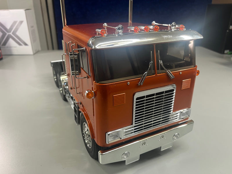 Custom Built Globe Liner - Metallic Orange w 10 Channel Radio