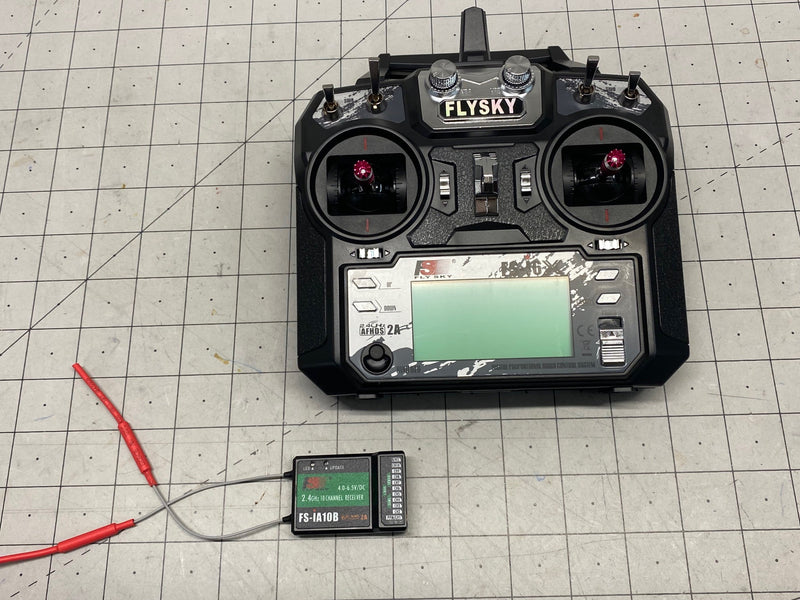 Flysky FS-i6x 2.4ghz 10 Channel  Radio Modified for Tamiya Semi Trucks