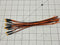 3mm Amber LED w Resistor & Wire Leads, Pre-wired 10 pack