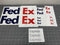 FedEx Trailer Decals