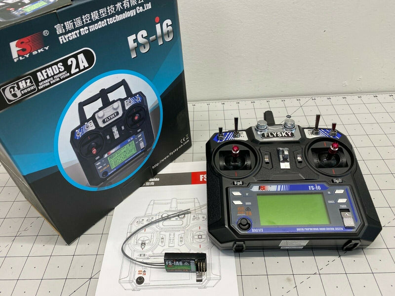 Flysky FS-i6 2.4ghz 6 Ch Radio Modified for Tamiya Semi Trucks & Tanks