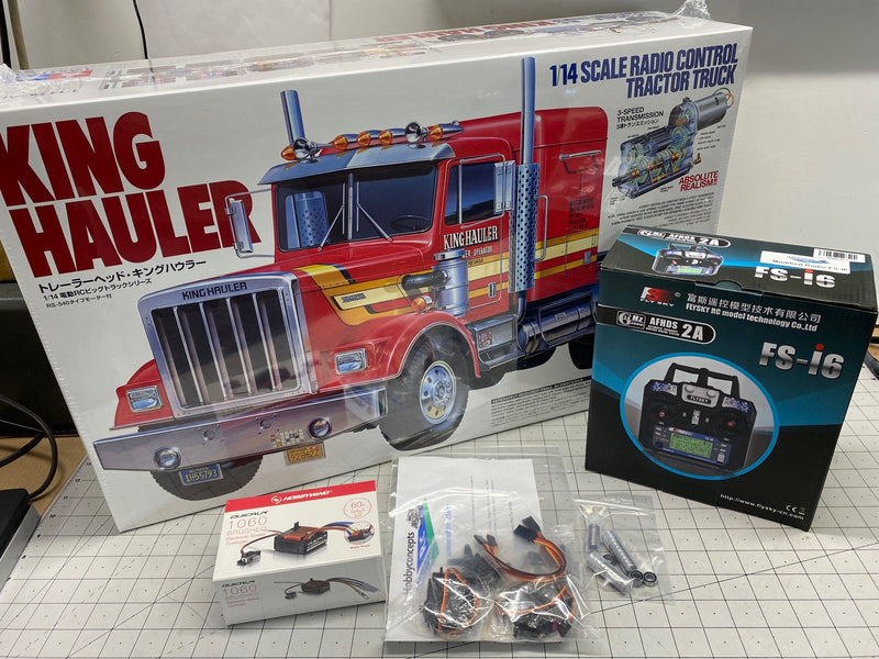 RC King Hauler Unpainted Super Package Deal