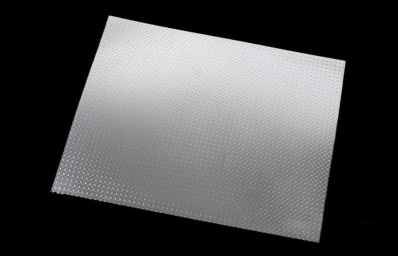 Scale Diamond Plate Aluminum Sheets (2)